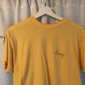 yellow brandy melville honey top